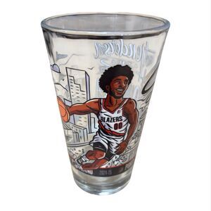Scoot Henderson Portland Trail Blazers Pint Glass NBA Basketball Oregon 2024 SGA